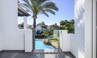 Modern, fully renovated apartment in a beachside complex for sale, New Golden Mile, between Marbella and Estepona 12234 