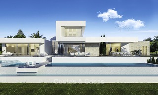 Stylish modern luxury villa in a highly valued golf resort for sale, Mijas, Costa del Sol 12353 