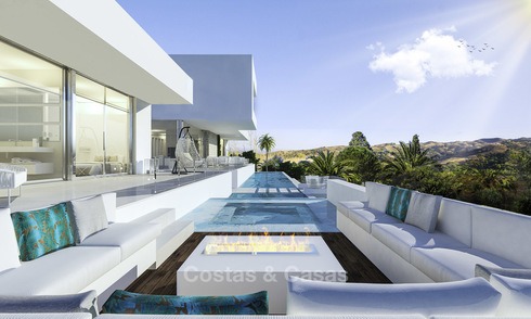 Stylish modern luxury villa in a highly valued golf resort for sale, Mijas, Costa del Sol 12354