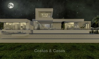 Stylish modern luxury villa in a highly valued golf resort for sale, Mijas, Costa del Sol 12355 