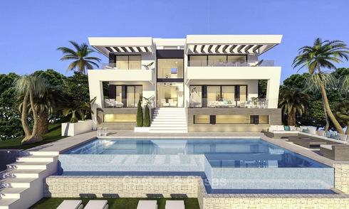 Ravishing modern luxury villa on a prominent golf course for sale, Mijas, Costa del Sol 12387
