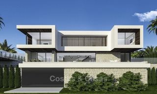 Dazzling contemporary luxury villa with panoramic golf views for sale, Mijas, Costa del Sol 12393 