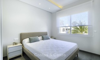 Completely renovated 3 bedroom penthouse apartment for sale in a beachside complex, between Marbella and Estepona 12487 