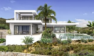 Brand new modern luxury villa with panoramic sea views for sale in Benahavis - Marbella 12526 