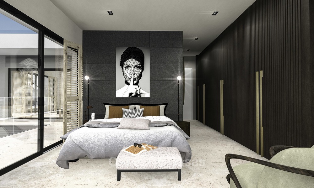 Brand new modern luxury villa with panoramic sea views for sale in Benahavis - Marbella 12533