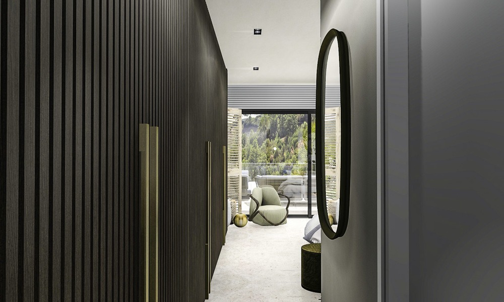 Brand new modern luxury villa with panoramic sea views for sale in Benahavis - Marbella 12534