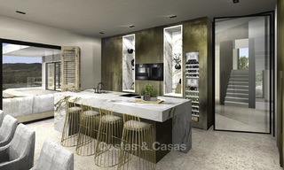 Brand new modern luxury villa with panoramic sea views for sale in Benahavis - Marbella 12537 