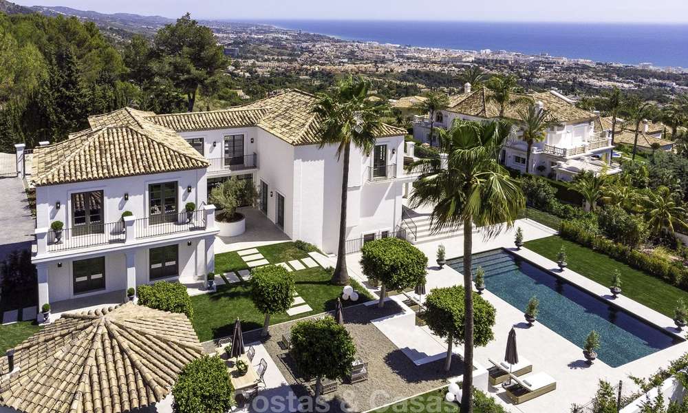 Exquisite contemporary luxury villa with spectacular sea views for sale in Sierra Blanca, Golden Mile, Marbella 12550