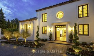 Exquisite contemporary luxury villa with spectacular sea views for sale in Sierra Blanca, Golden Mile, Marbella 12577 