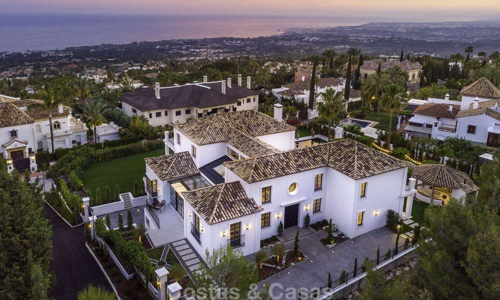 Exquisite contemporary luxury villa with spectacular sea views for sale in Sierra Blanca, Golden Mile, Marbella 12582