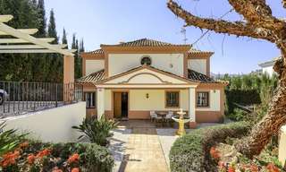 Rustic style villa with sea and mountain views for sale, Benahavis, Marbella 12642 