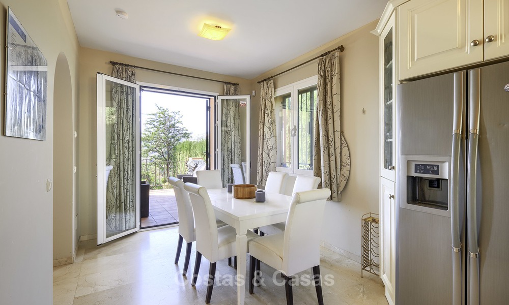 Rustic style villa with sea and mountain views for sale, Benahavis, Marbella 12657