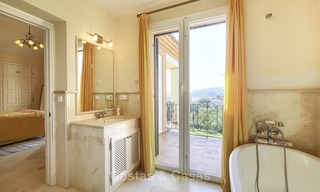 Rustic style villa with sea and mountain views for sale, Benahavis, Marbella 12663 