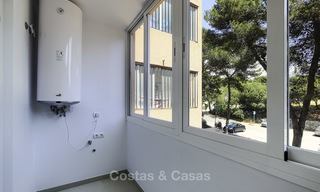 Fully renovated top floor apartment with sea views for sale near the marina of Estepona 12795 