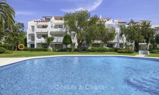 Fully renovated beachside penthouse apartment for sale on the New Golden Mile, between Estepona and Marbella 12812 