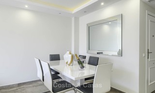 Fully renovated beachside penthouse apartment for sale on the New Golden Mile, between Estepona and Marbella 12820 