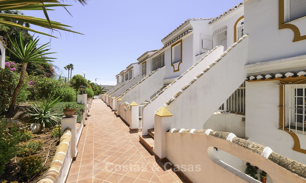 Fully renovated frontline beach penthouse apartment with amazing sea views for sale, Mijas Costa 12908