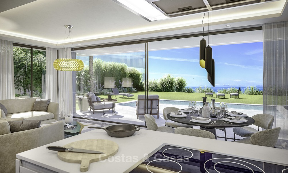 Stylish new modern luxury villas with sea views for sale, Manilva, Costa del Sol 12920