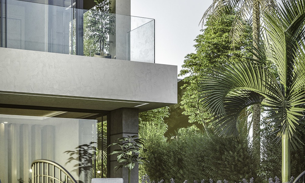 Stylish new modern luxury villas with sea views for sale, Manilva, Costa del Sol 12921