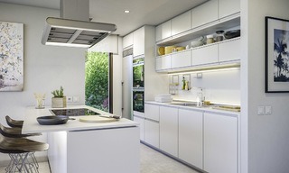 Stylish new modern luxury villas with sea views for sale, Manilva, Costa del Sol 12922 