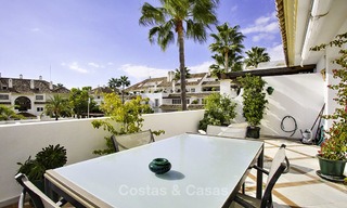 Spacious apartment with panoramic sea views for sale, in a prestigious complex on the Golden Mile, Marbella 13152 