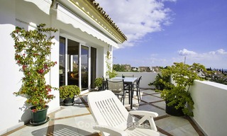 Spacious apartment with panoramic sea views for sale, in a prestigious complex on the Golden Mile, Marbella 13153 