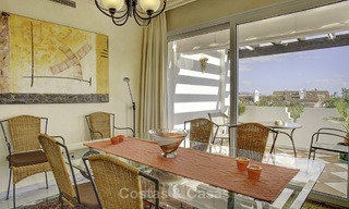 Spacious apartment with panoramic sea views for sale, in a prestigious complex on the Golden Mile, Marbella 13162 