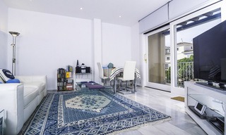 Attractive penthouse apartment with amazing sea views in a frontline beach complex for sale, Puerto Banus, Marbella 13237 