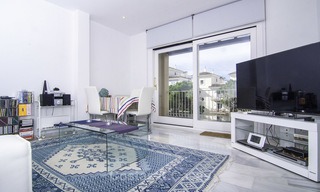 Attractive penthouse apartment with amazing sea views in a frontline beach complex for sale, Puerto Banus, Marbella 13238 
