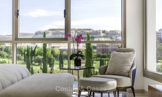 Stunning new modern contemporary luxury villa for sale, frontline golf in an exclusive resort, Benahavis, Marbella 13419 
