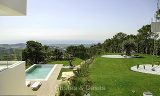 Magnificent new contemporary luxury villas with stunning sea views for sale, Benahavis, Marbella 13440 