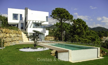 Magnificent new contemporary luxury villas with stunning sea views for sale, Benahavis, Marbella 13441