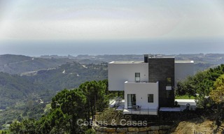 Magnificent new contemporary luxury villas with stunning sea views for sale, Benahavis, Marbella 13447 