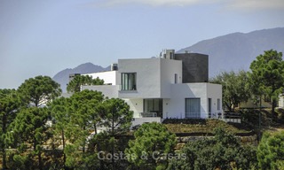 Magnificent new contemporary luxury villas with stunning sea views for sale, Benahavis, Marbella 13449 