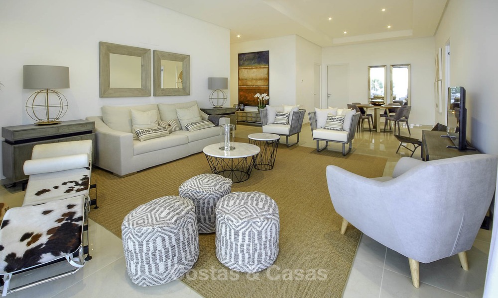 Magnificent new contemporary luxury villas with stunning sea views for sale, Benahavis, Marbella 13456