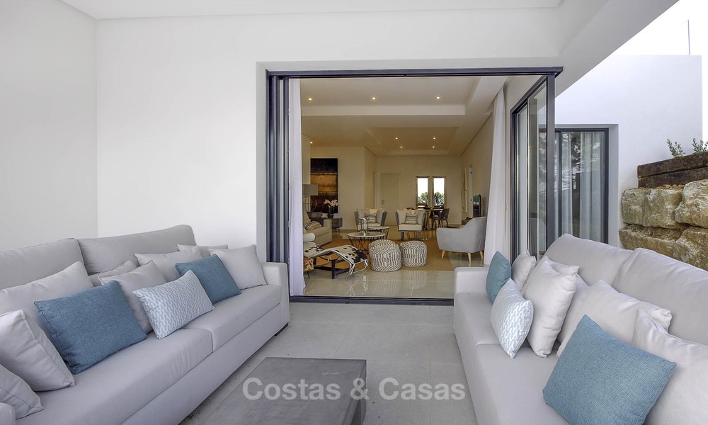Magnificent new contemporary luxury villas with stunning sea views for sale, Benahavis, Marbella 13457
