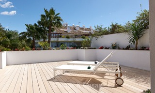Luxury penthouse apartment for sale on the Golden Mile between Marbella centre and Puerto Banus 13560 