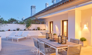 Luxury penthouse apartment for sale on the Golden Mile between Marbella centre and Puerto Banus 13576 