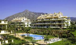 Luxury penthouse apartment for sale on the Golden Mile between Marbella centre and Puerto Banus 13624 