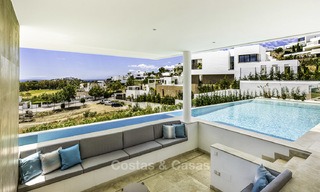 Ready to move in new modern villa with panoramic sea and golf views for sale in Benahavis - Marbella 13627 