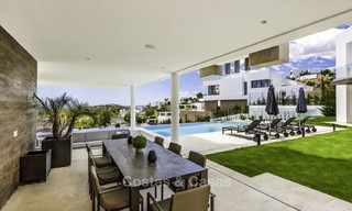 Ready to move in new modern villa with panoramic sea and golf views for sale in Benahavis - Marbella 13629 