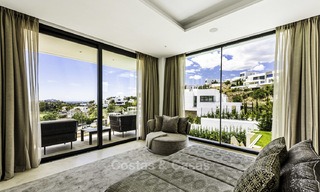 Ready to move in new modern villa with panoramic sea and golf views for sale in Benahavis - Marbella 13635 