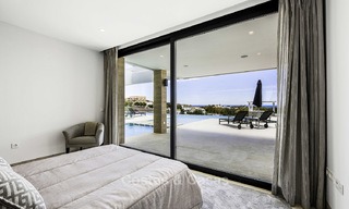 Brand new contemporary designer villa with stunning sea and golf views for sale, ready to move into, Benahavis - Marbella 13682 