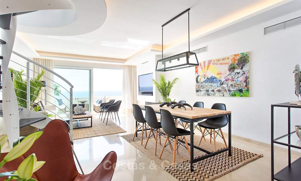 Apartments and Penthouses for sale in a luxury beach complex on the New Golden Mile, between Marbella and Estepona 13811