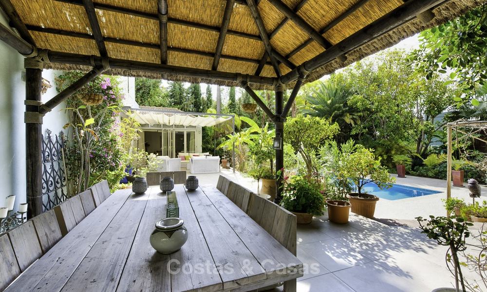 Charming fully renovated villa for sale in the heart of the Golf Valley, Nueva Andalucia, Marbella 13839
