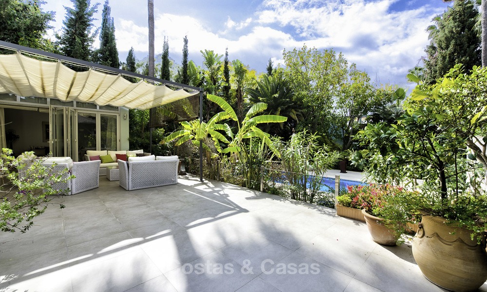 Charming fully renovated villa for sale in the heart of the Golf Valley, Nueva Andalucia, Marbella 13847