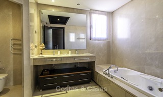 Exceptional luxury beachfront penthouse apartment for sale in a prestigious complex, Puerto Banus, Marbella 13886 