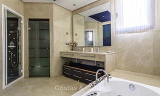 Exceptional luxury beachfront penthouse apartment for sale in a prestigious complex, Puerto Banus, Marbella 13887 