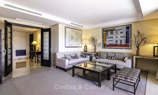 Exceptional luxury beachfront penthouse apartment for sale in a prestigious complex, Puerto Banus, Marbella 13902 