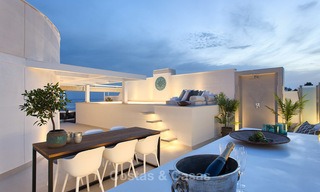 Los Granados Playa: Apartments and Penthouses for sale in a luxury beach complex on the New Golden Mile, between Marbella and Estepona 13964 